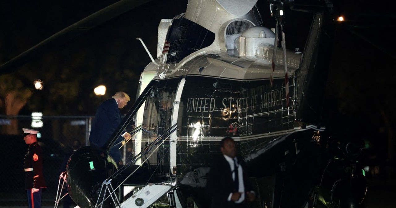 Donald Trump zmienił plany. Nagły powrót do Białego Domu