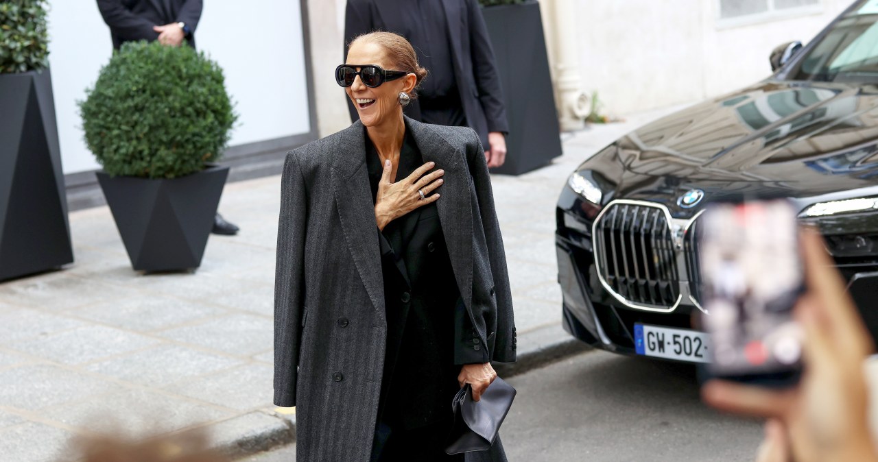 Céline Dion zdjęła buty i weszła na samochód. Tłum dosłownie oszalał