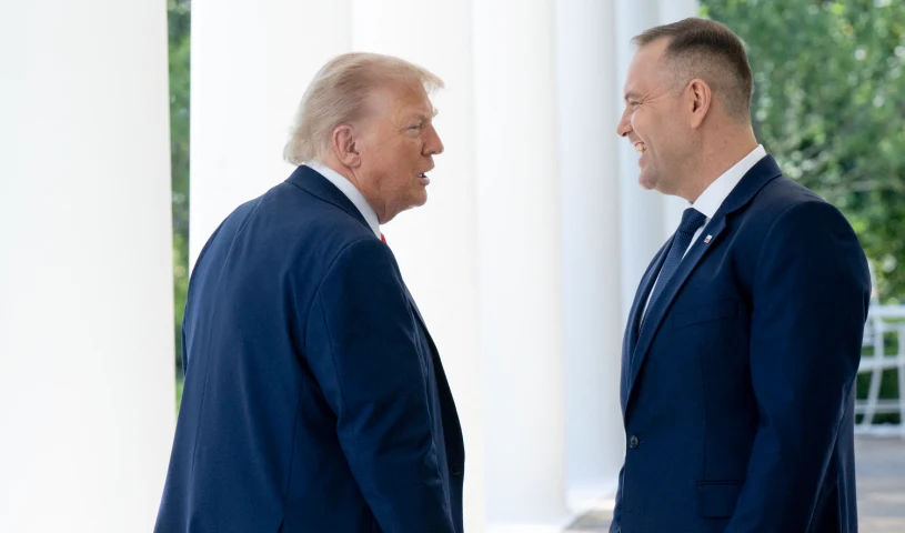 Będzie rozmowa Nawrockiego z Trumpem. Wiemy, o czym mają mówić