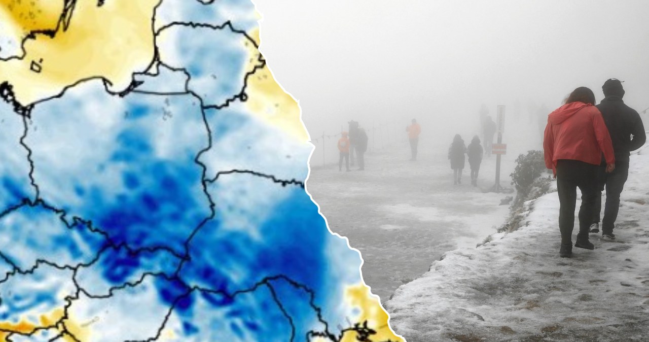 Prognoza pogody na poniedziałek. Zacznie sypać śnieg Prognoza pogody na poniedziałek. Zacznie sypać śnieg