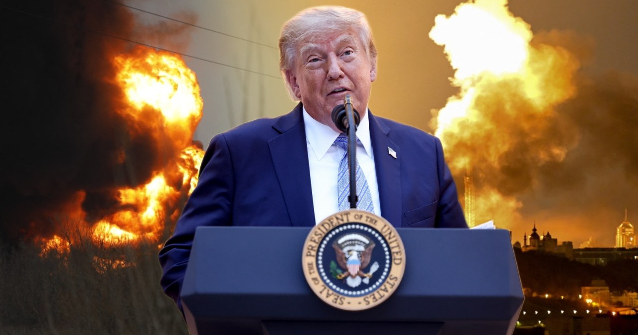 "Utracili kontrolę". Pierwsze takie słowa Trumpa, wskazał na Rosję