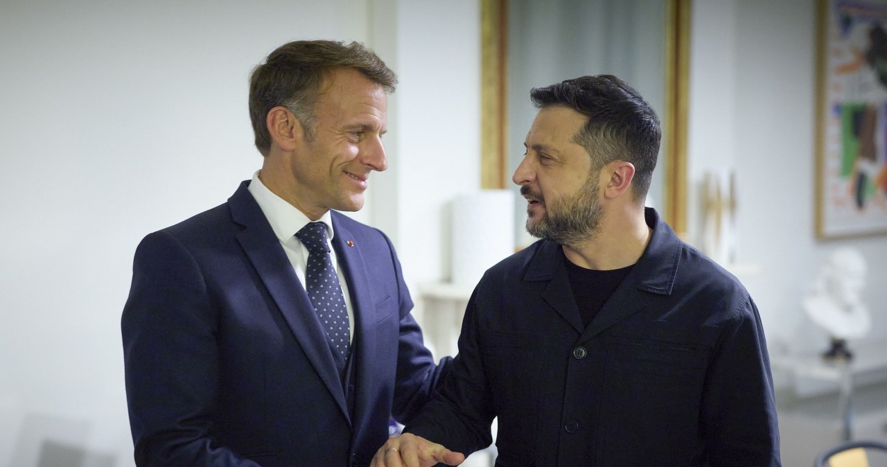"U boku Ukrainy". Prezydent Francji ogłasza po spotkaniu, jest deklaracja