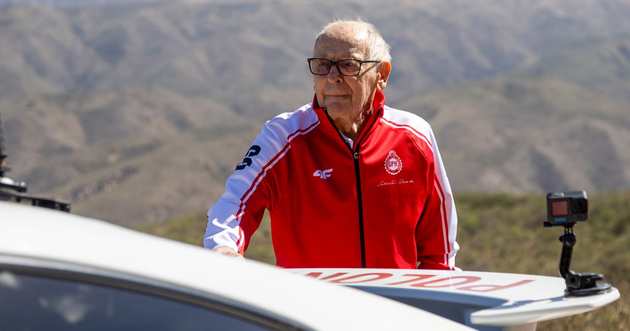 Sobiesław Zasada wrócił na argentyńskie szutry. "Latający Polak" ma 96 lat