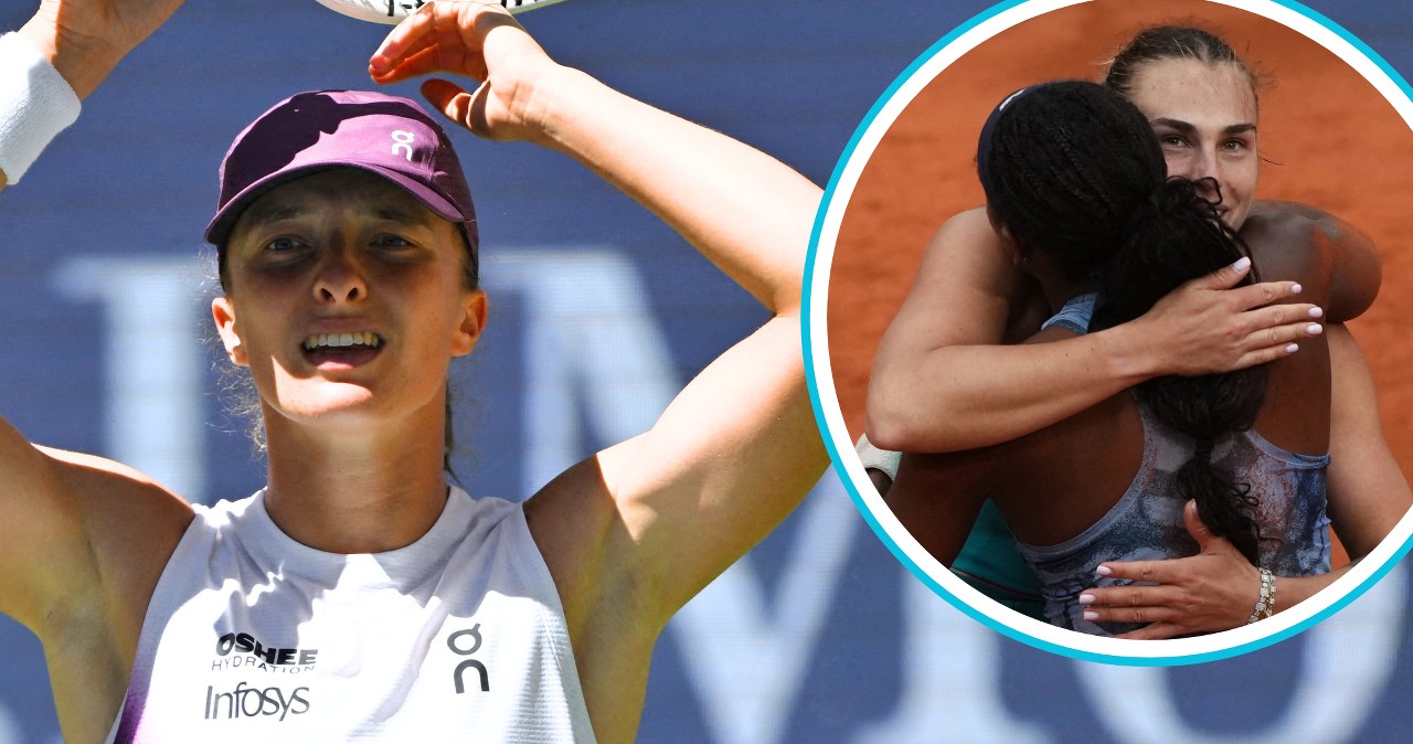 "Starcie" Świątek, Sabalenki i Gauff. Była liderka rozstrzyga. Iga na remis