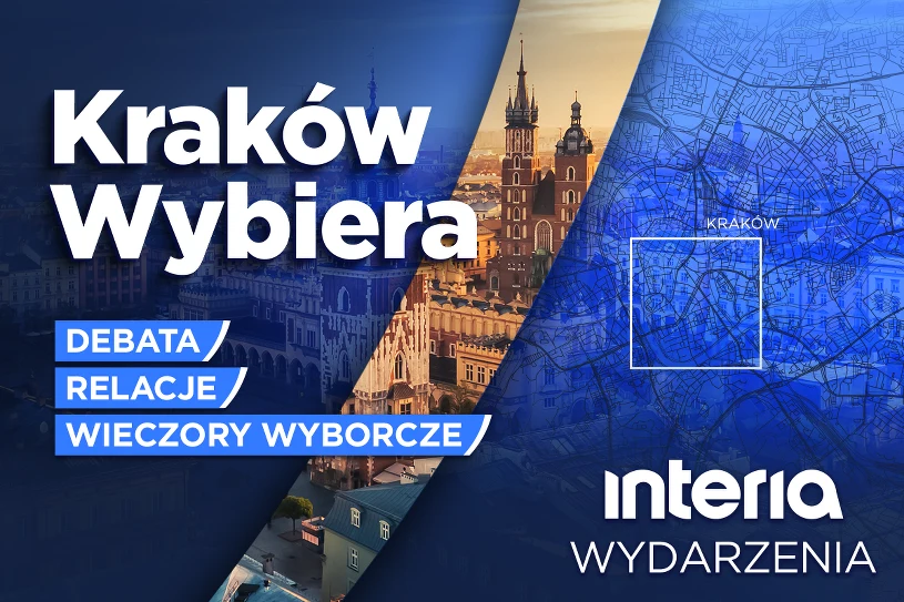 Interia gotowa na wybory w Krakowie. Sondażowe wyniki, relacje i debata