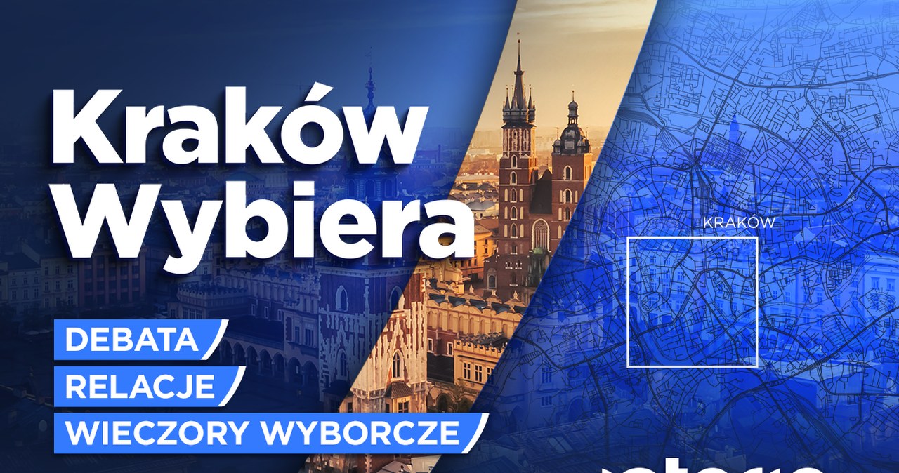 Interia gotowa na wybory w Krakowie. Sondażowe wyniki, relacje i debata