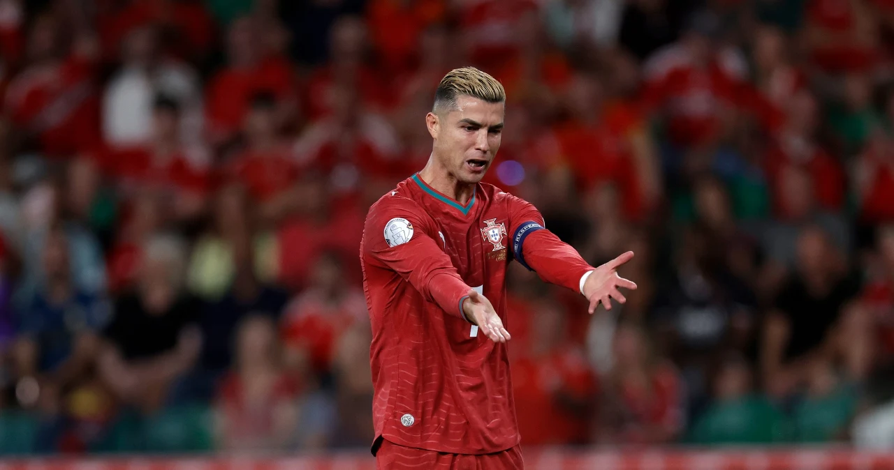 Zdjęcie do aktualności: Po tym strzale Ronaldo nie wytrzymał. Napad furii Portugalczyka