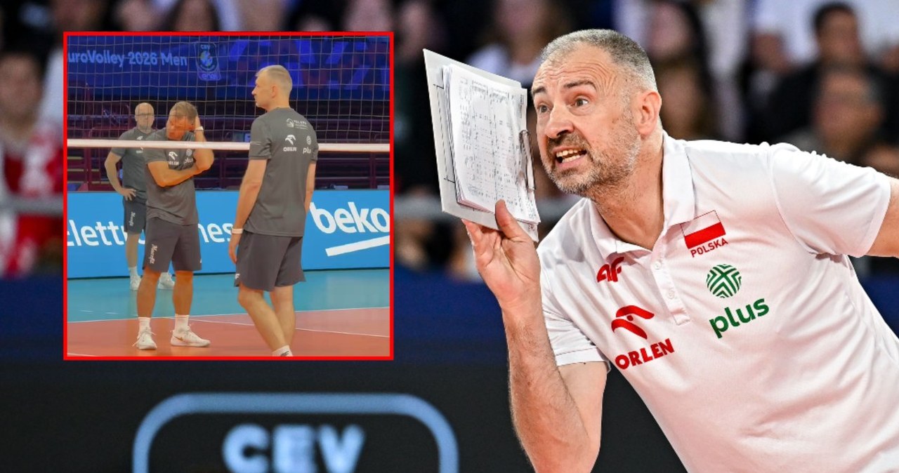 Grbić "gotowy" na półfinał. Wziął sprawy w swoje ręce. Dosłownie