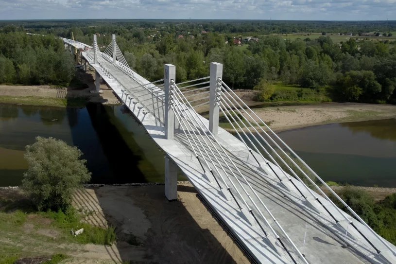 Podkarpacie buduje giganta. 1760 metrów mostu nad Sanem