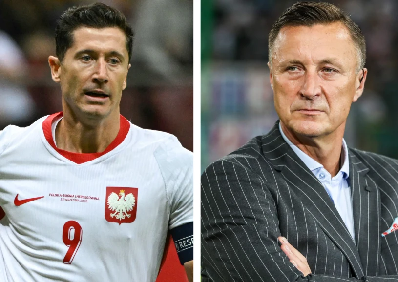 Zdjęcie do aktualności: Hajto wyprowadza cios, mocno o Lewandowskim. "Dobro drużyny, nie jednostki"