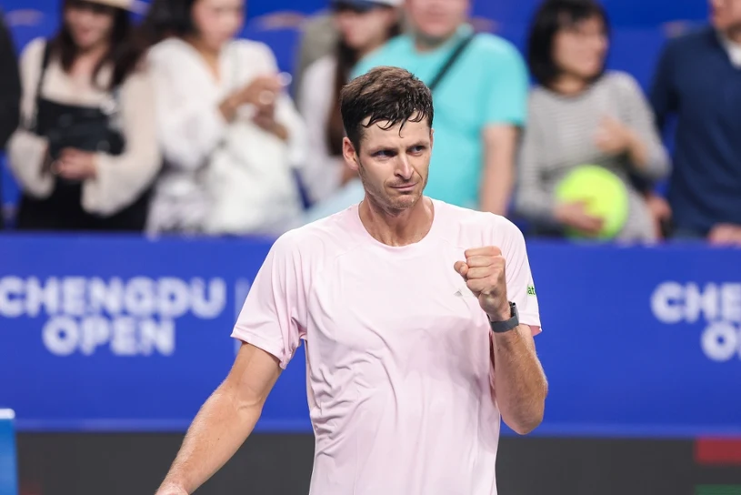 Zdjęcie do aktualności: Hurkacz czekał ponad 16 miesięcy. Trzysetowa batalia z synem legendy w ATP
