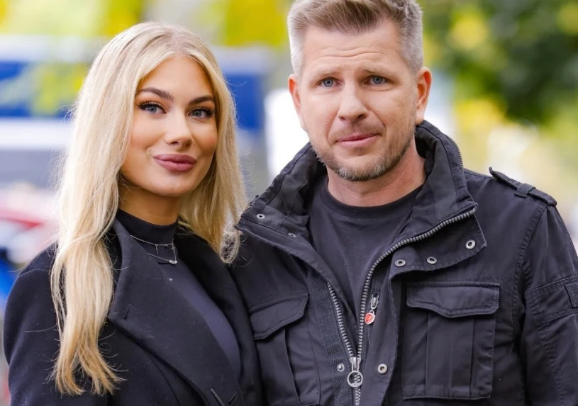 Filip Chajzer zabrał 20-letnią żonę do telewizji. Odpowiedzieli na krytykę