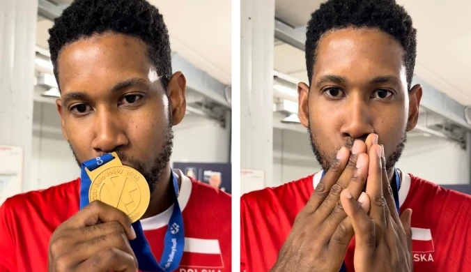 Niezwykła dedykacja Wilfredo Leona. Ucałował medal i padły wyjątkowe słowa