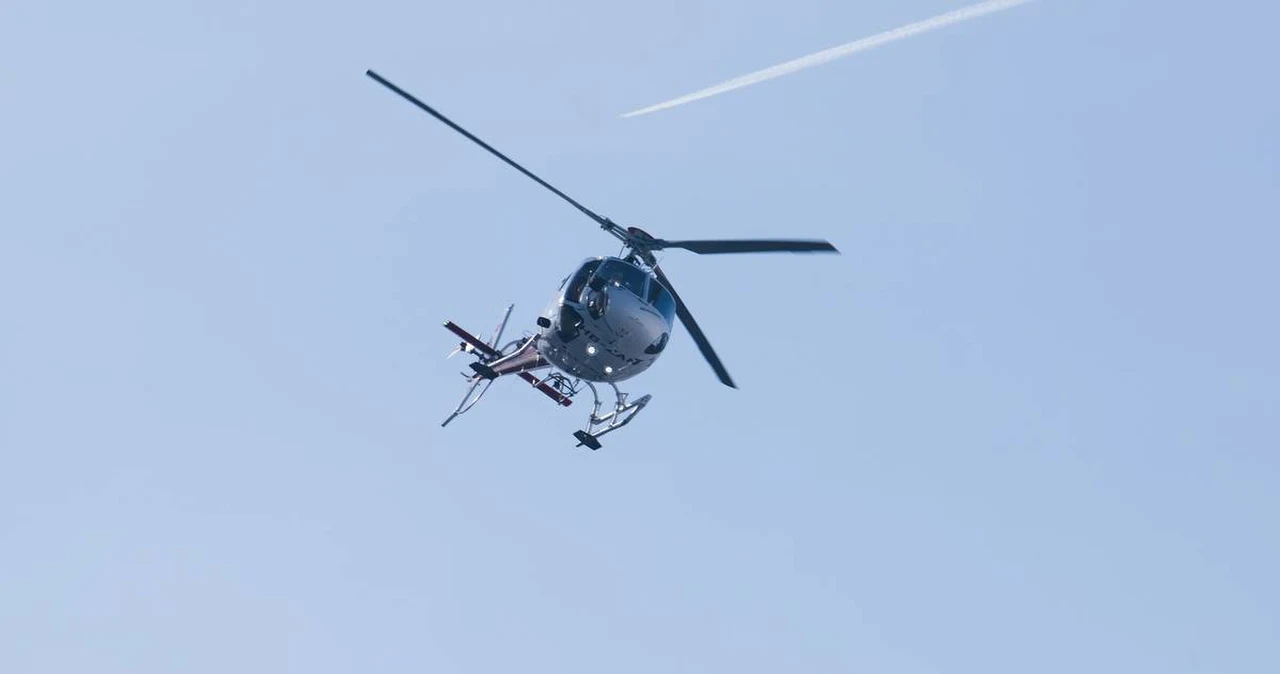 Zdjęcie do aktualności: Katastrofa prywatnego śmigłowca. Wszyscy na pokładzie zginęli