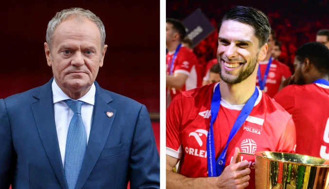 Najpierw Nawrocki, potem Tusk. Mocne słowa, w tle wielki finał siatkarzy 