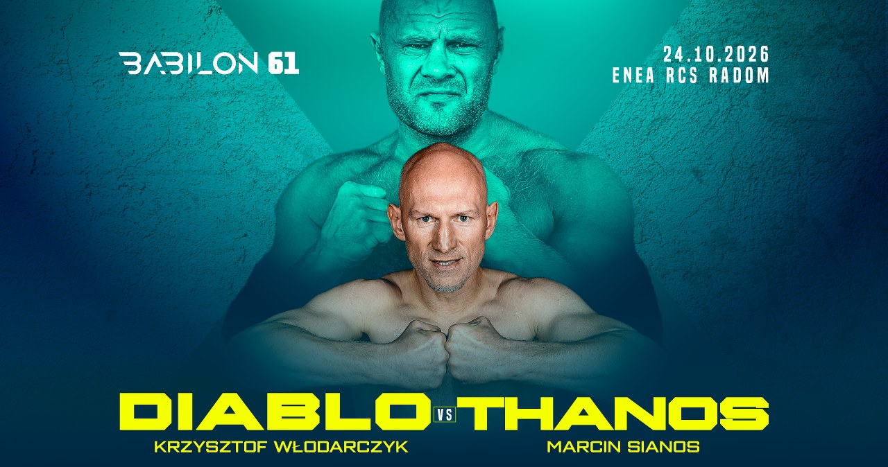 DIABLO vs SIANOS! Były mistrz świata w walce wieczoru Babilon MMA 61