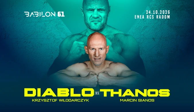 DIABLO vs SIANOS! Były mistrz świata w walce wieczoru Babilon MMA 61