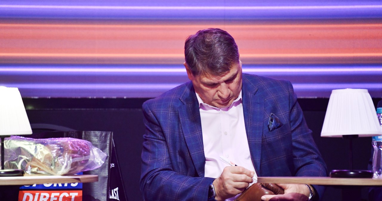 Andrzej Gołota na widowni "Tańca z Gwiazdami". Zrobił niezłe show