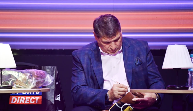 Andrzej Gołota na widowni "Tańca z Gwiazdami". Zrobił niezłe show