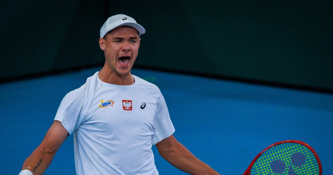 Rozstawiony z "1" czekał na ruch Majchrzaka. 6:2 Polaka, popis w ATP 500