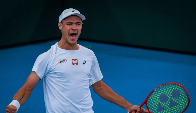 Rozstawiony z "1" czekał na ruch Majchrzaka. 6:2 Polaka, popis w ATP 500