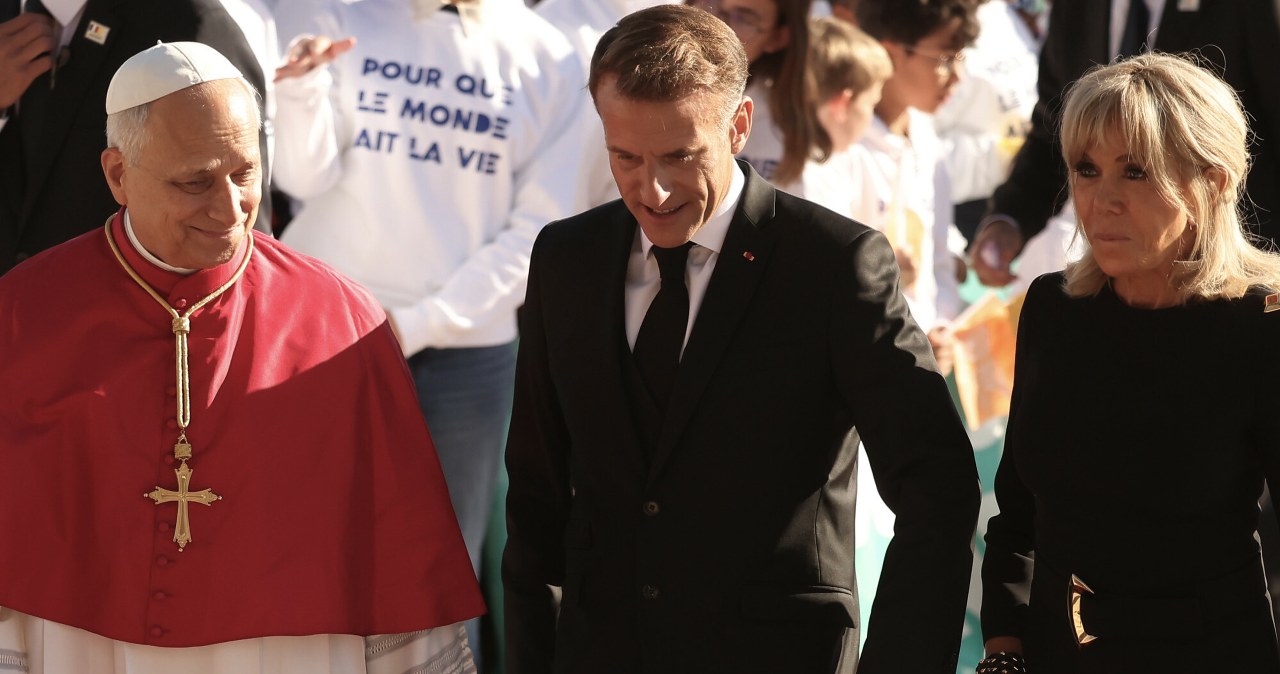 "Leomania" we Francji. Emmanuel Macron weźmie udział we mszy Leona XIV
