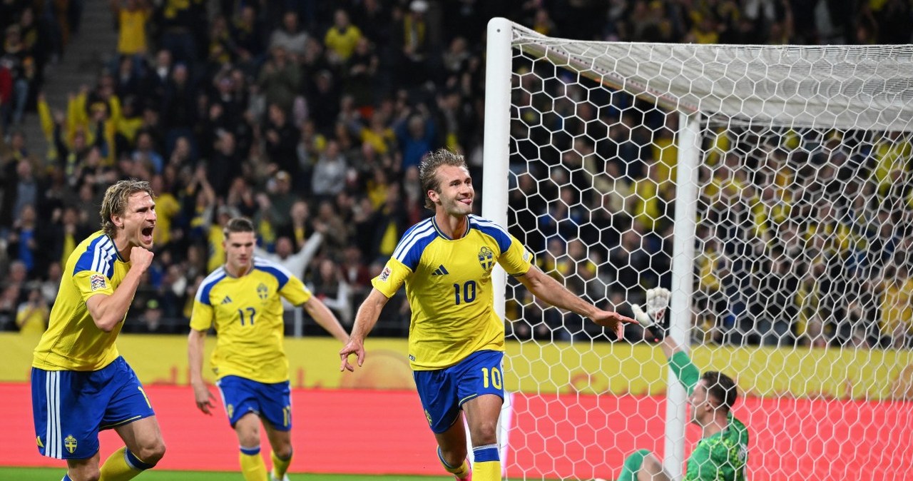 Jest pierwszy gol w meczu Szwecja - Polska. Bułka skapitulował