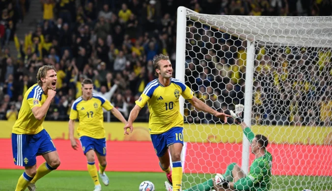 Jest pierwszy gol w meczu Szwecja - Polska. Bułka skapitulował