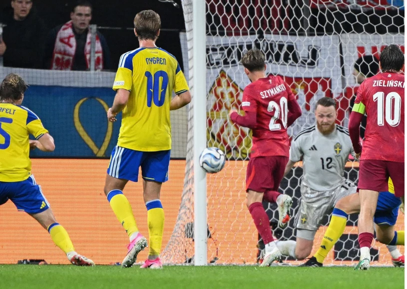 Polacy zaczarowali Szwedów. Wyrównujący gol tuż przed przerwą [WIDEO]