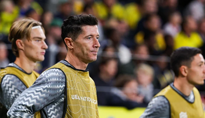 Dziwna sytuacja z Robertem Lewandowskim podczas meczu ze Szwecją