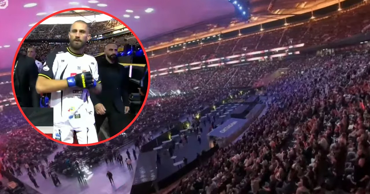 Polak otworzył największą galę roku. Tłumy na stadionie, oto kulisy