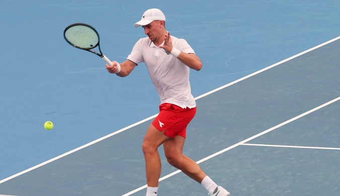 Nie tylko Hurkacz. Kolejny Polak w 1/4 ATP 500. Po obronie trzech meczboli