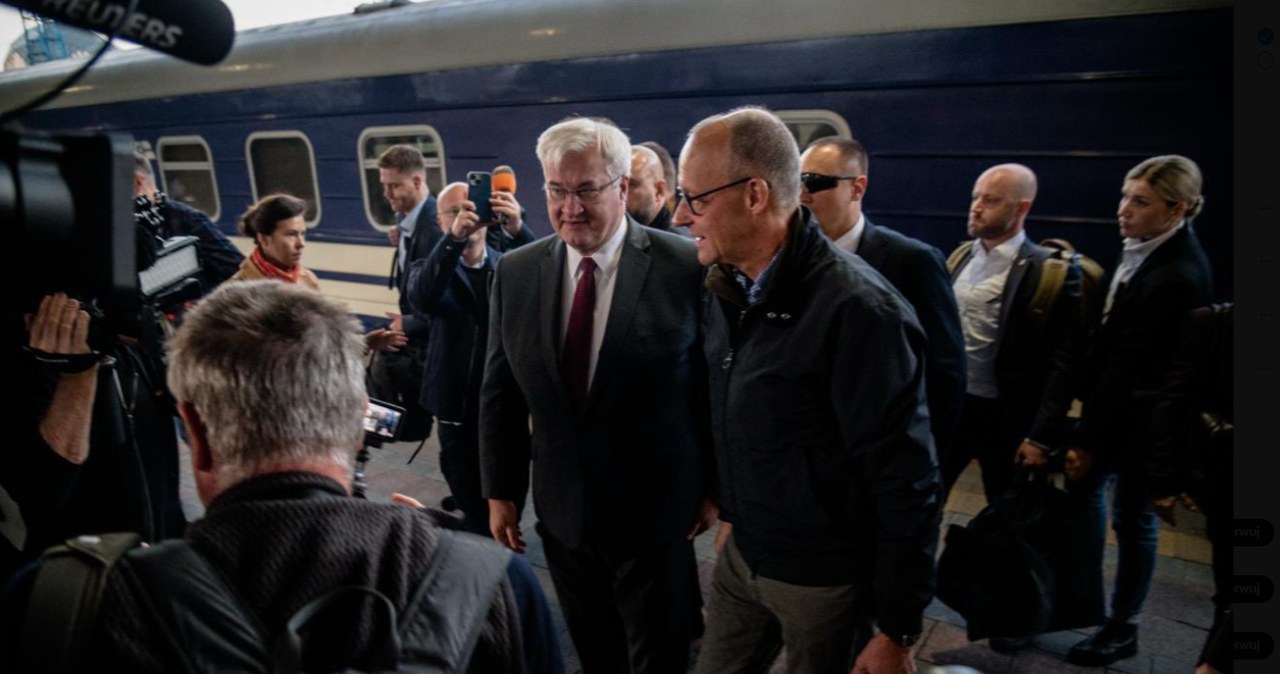 Kanclerz Niemiec przybył z niezapowiedzianą wizytą do Kijowa