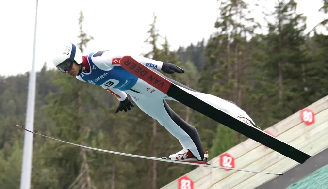 Polak poszybował w Niemczech na 140. metr. Długo walczył o kolejne podium