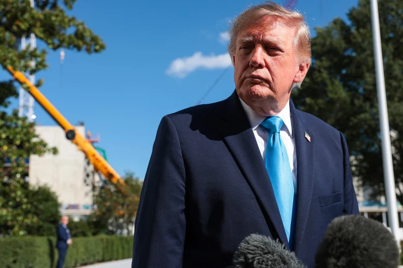 Trump zapytany o bazę w Polsce. Wspomniał o drugim kraju