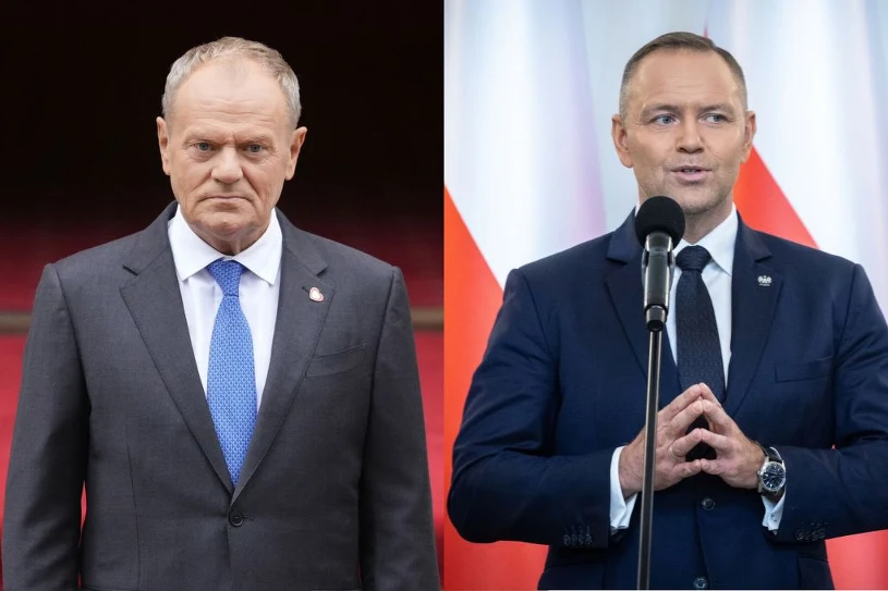 Tusk uderzył w Nawrockiego po atakach w szkołach. Doczekał się riposty