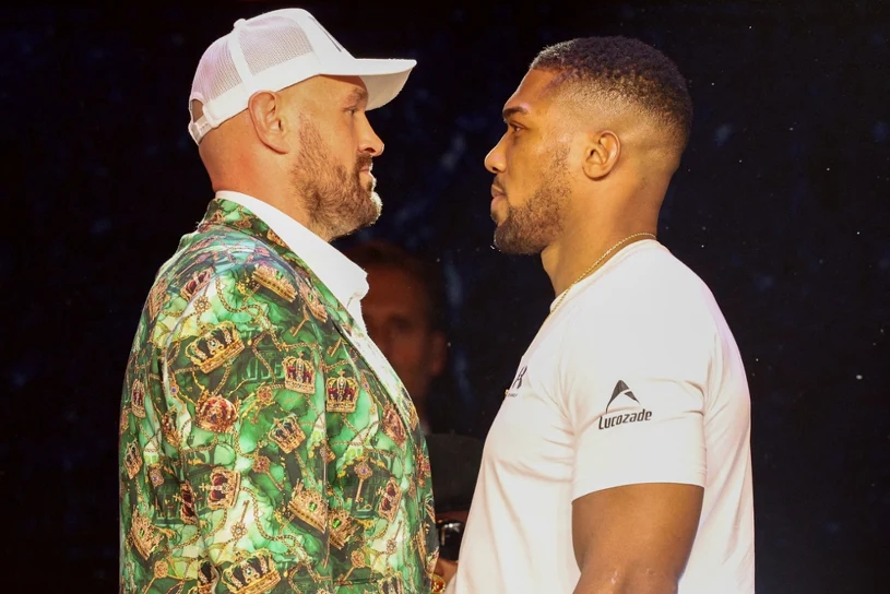40 minut i koniec. Brytyjczycy ogłaszają przed walką Joshua - Fury