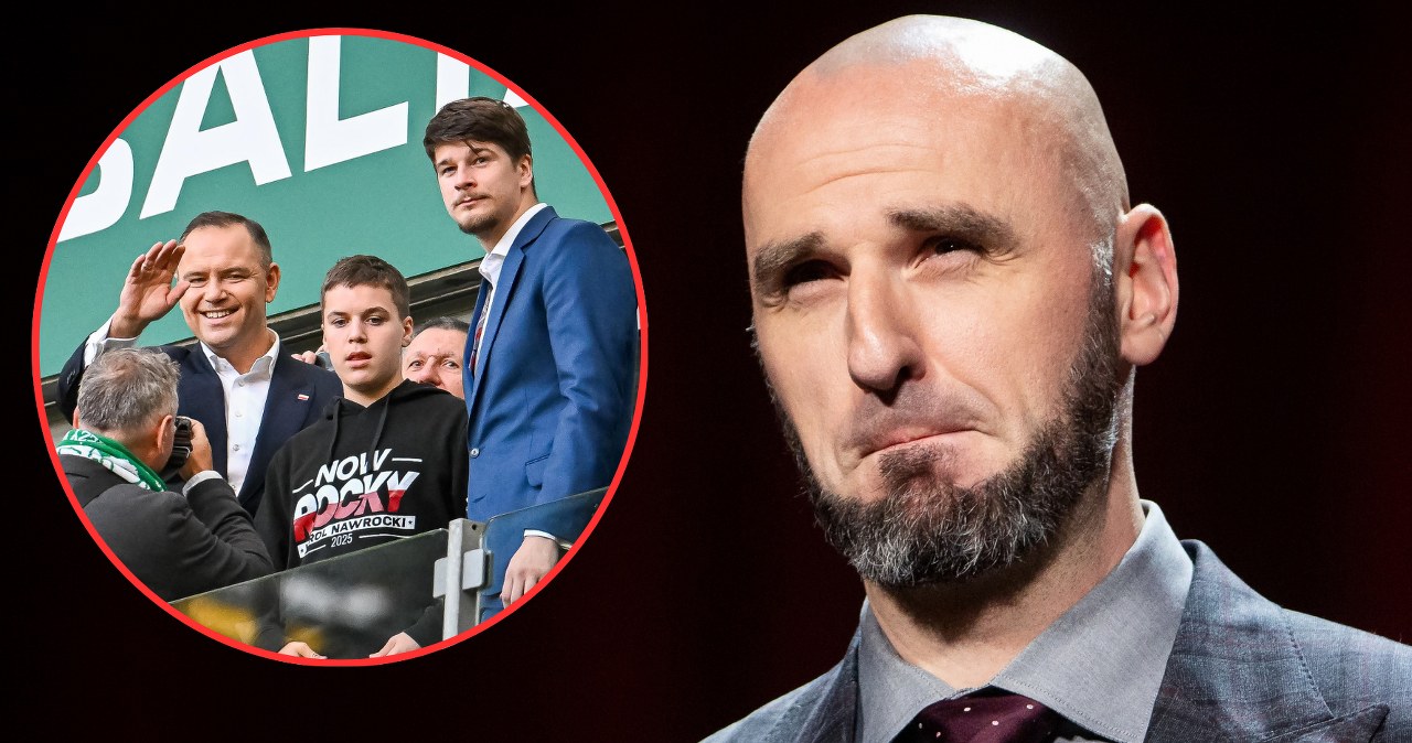 Gortat zareagował na trening Nawrockiego. Odpowiedział mu syn prezydenta