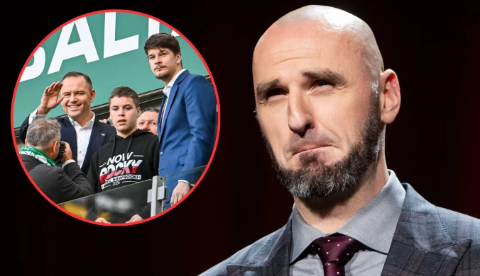 Gortat zareagował na trening Nawrockiego. Odpowiedział mu syn prezydenta