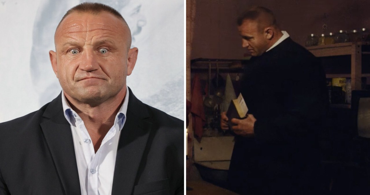 Pudzianowski przed kamerą w zaskakującym wydaniu. Mało kto o tym pamięta