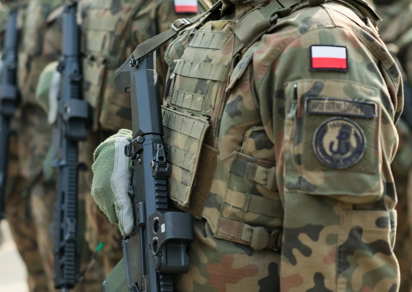 Były żołnierz WOT zatrzymany podczas transmisji na żywo. Jest komunikat