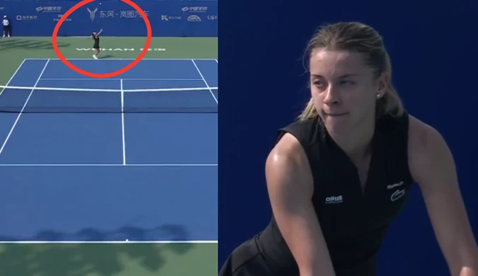 6:3 na koniec. Chwalińska przeważa 1 uderzeniem. WTA pokazała nagranie