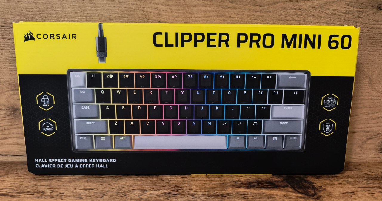 Corsair Clipper Pro Mini 60 - miniaturowy oręż dla profesjonalnych graczy