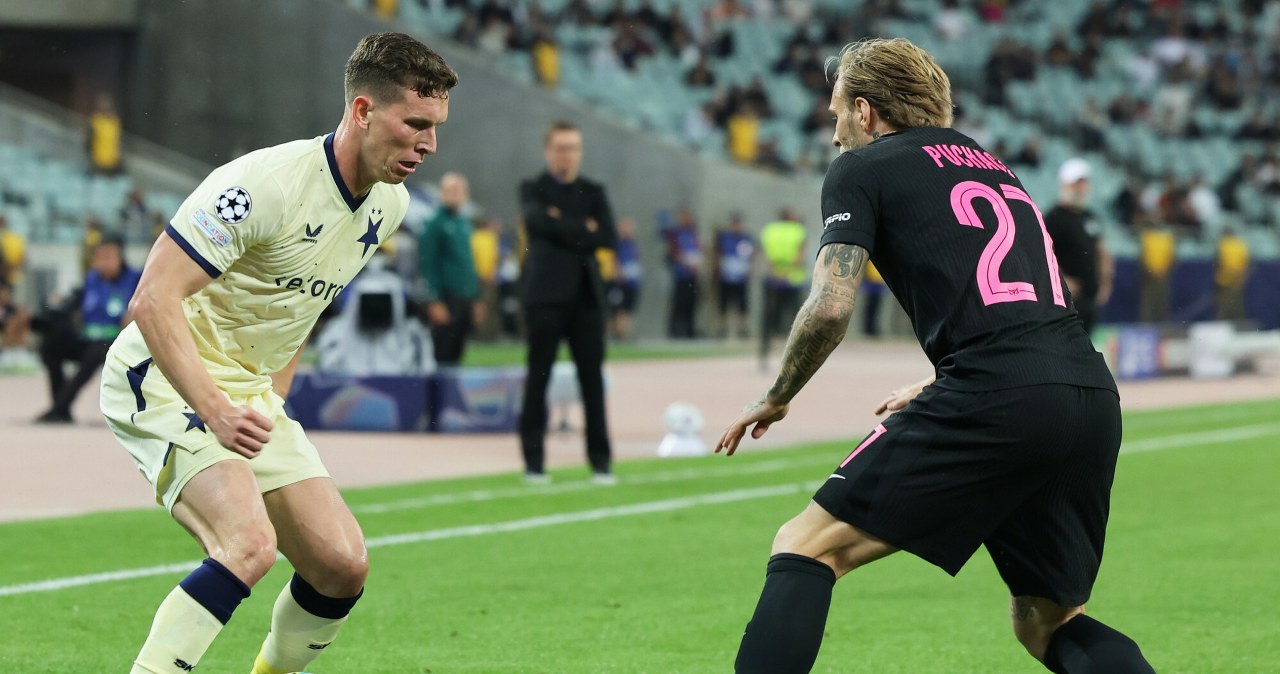 Absurdalny gol zamknął "polski mecz" w LM. Historyczny wieczór w Baku