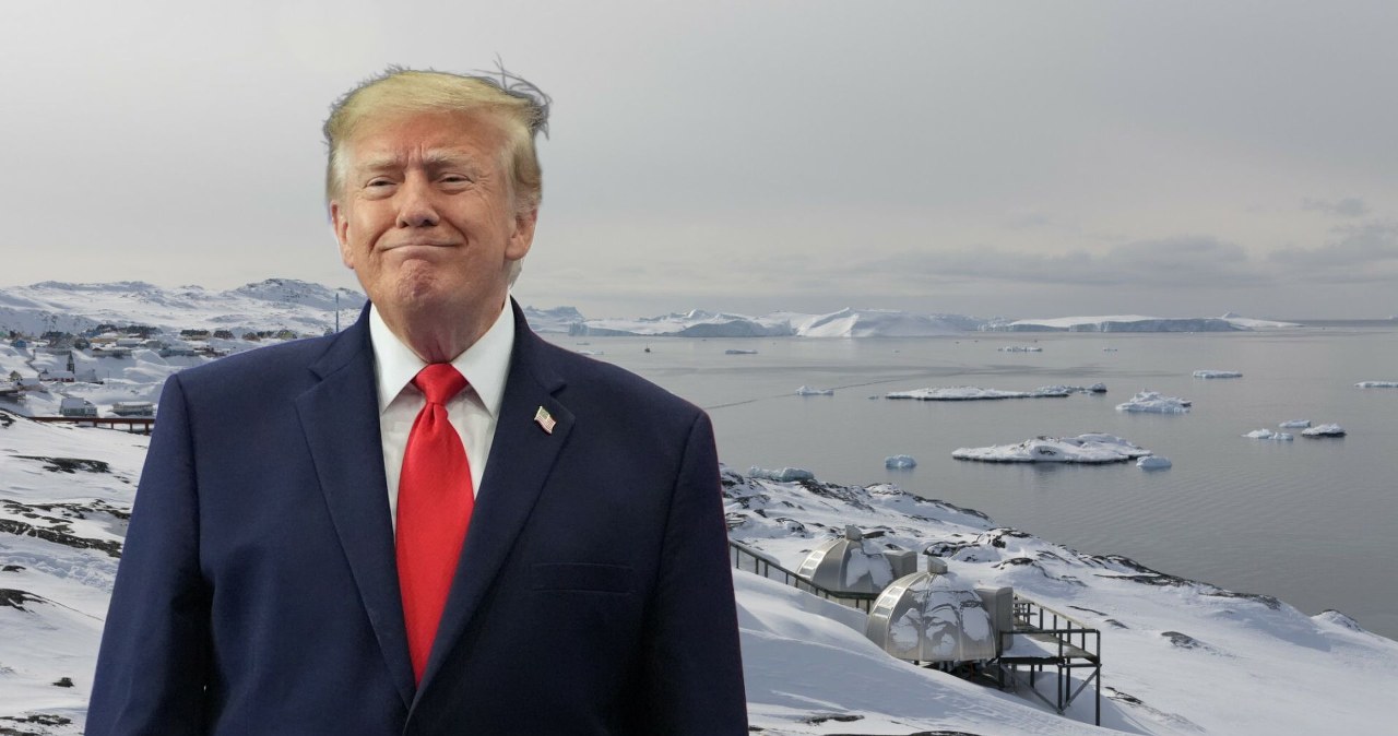 Trump nie odpuszcza, zaskakujący wpis. "Nasz nowa, piękna Grenlandia"