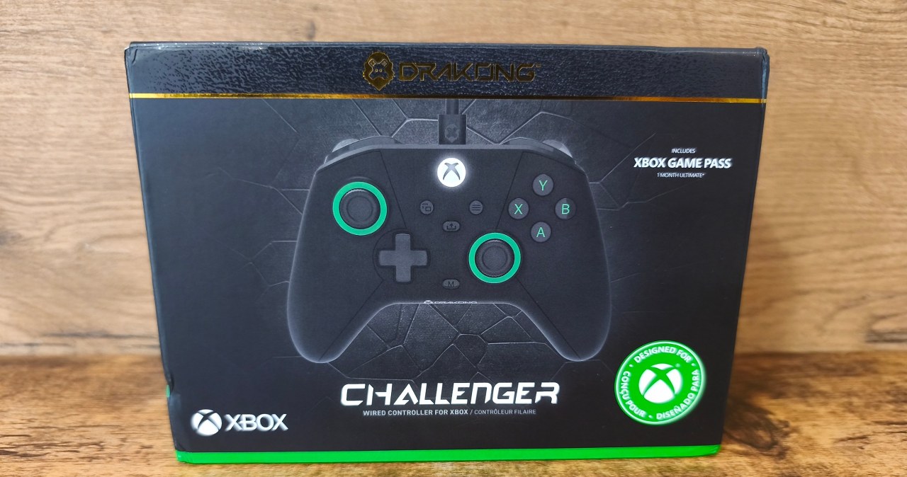 Drakong Challenger: Standardowy pad do Xboksa ma groźnego i taniego rywala