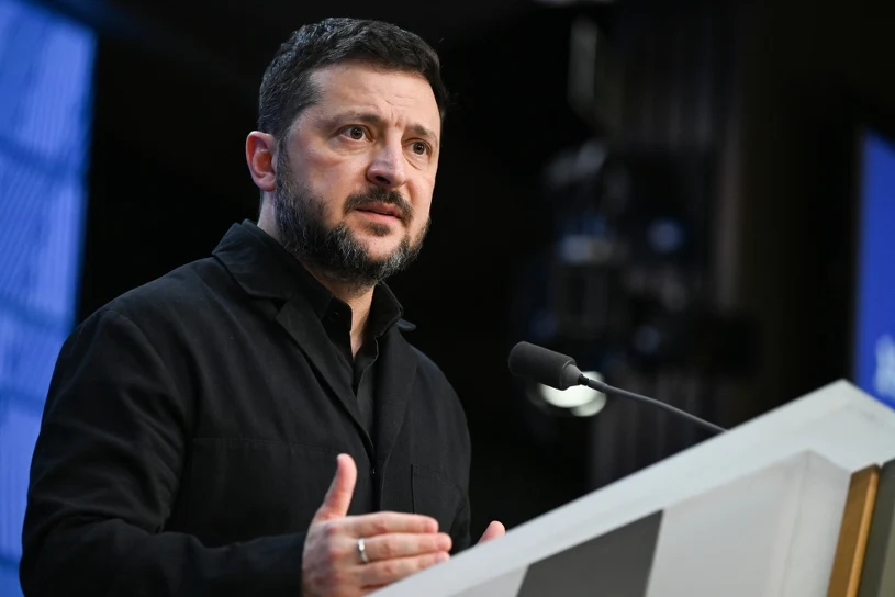 Zełenski prosi o 70 mld euro. "Na obronę, na broń, na naszą odporność"