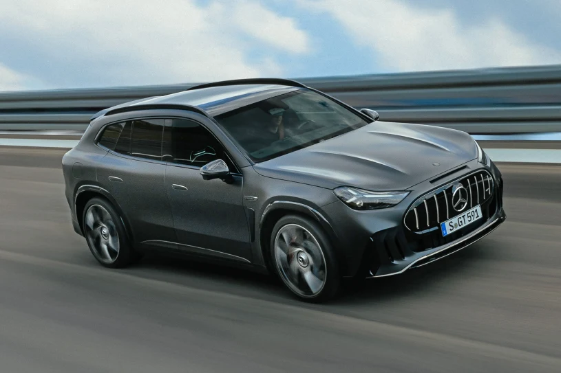 Mercedes-AMG GT SUV ma 1169 KM i ryk V8. W 10 min odzyskuje 454 km zasięgu