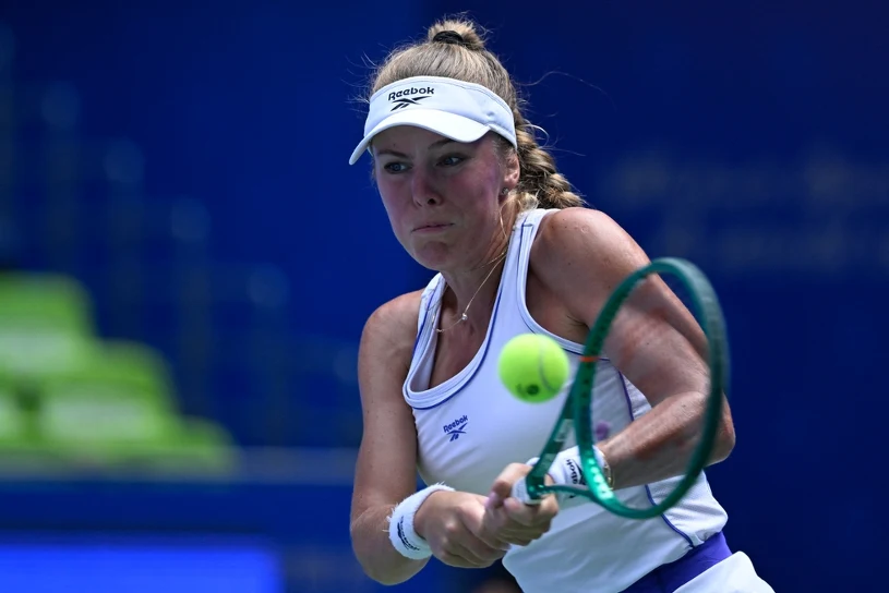 Przedwczesny finisz meczu Fręch w WTA 500. Rozstawiona z "5" za burtą