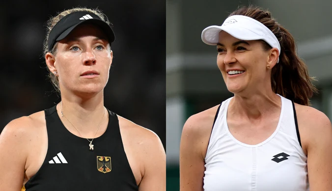 Radwańska wracała z 2:5 w 2. secie. Kontrowersja w meczu z Kerber o finał